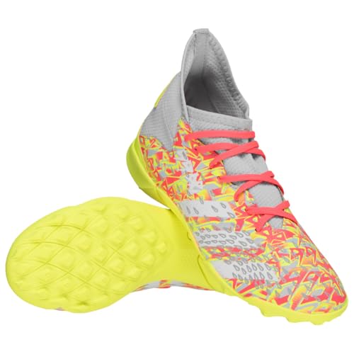 adidas Predator Freak .3 Turf Junior Clear Grey/FTWR White/Solar Yellow4