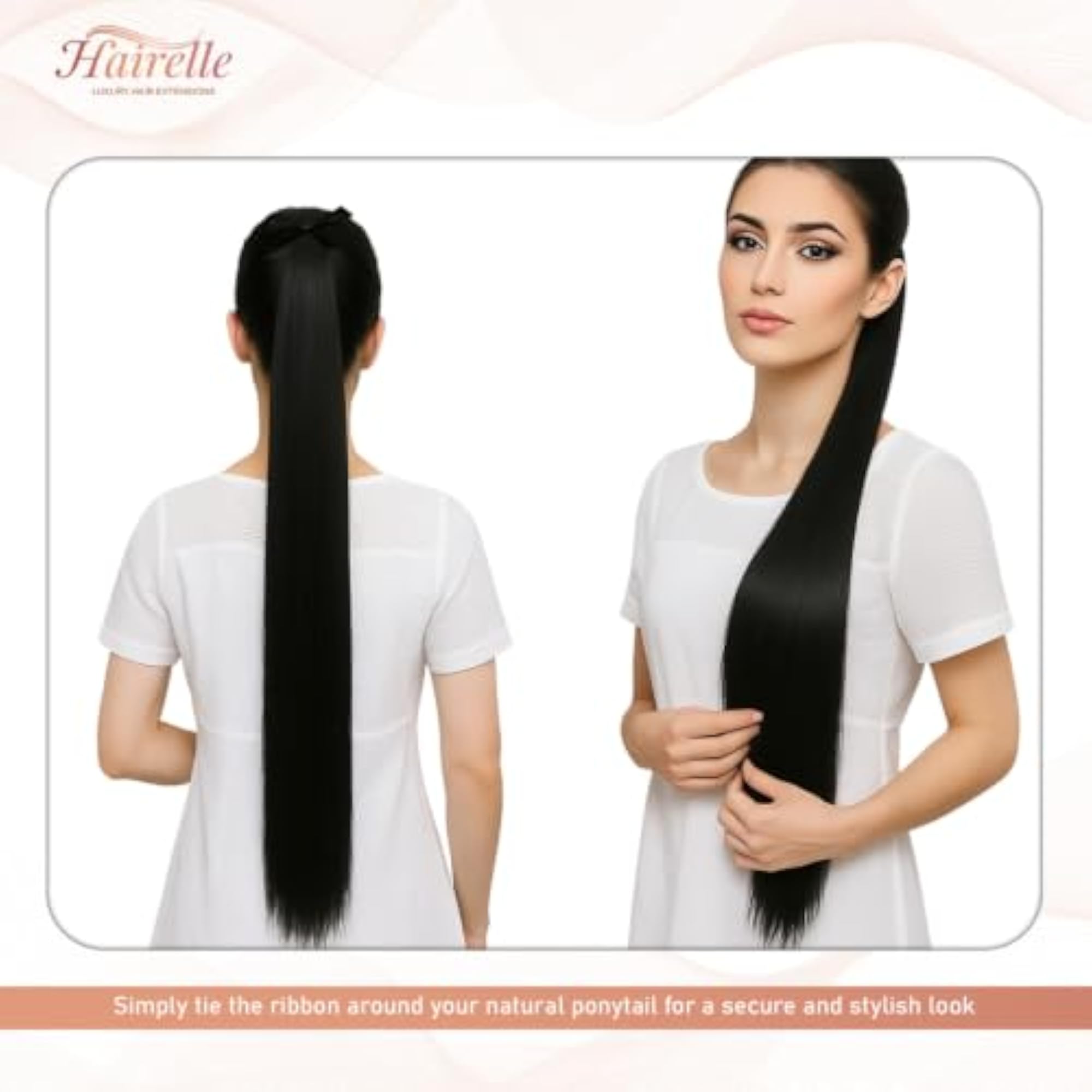 Synthetic Ponytail Extension for Instant Volume & Length