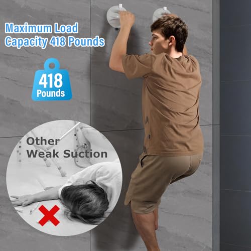 Hertzborn SHOWER HANDLE S For Elderly Suction, Handicap Grab Bar thumb #2