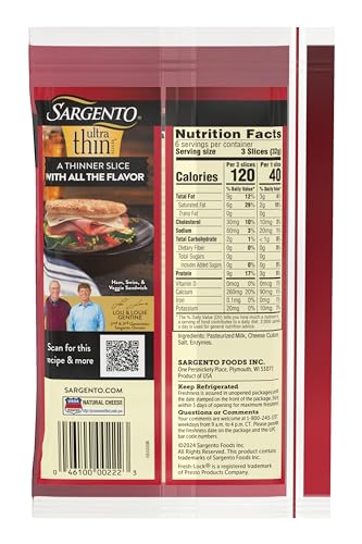 Sargento SUVELAM Swiss Natural Cheese Ultra Thin Slices thumb #8