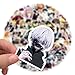 100PCS Japanese Anime Mixed Funny Cartoon Waterproof Sticker for Water Bottles Cartoon Characters Stickers for Kids, Toddlers, Teens, Girls, Adults (Japanese Anime)