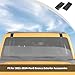 JWWY Top of The Roof Windshield Roof Rack Mounting Point Cover Trim Fit for 2021-2024+Ford Bronco Exterior Accessories Black 2PCS