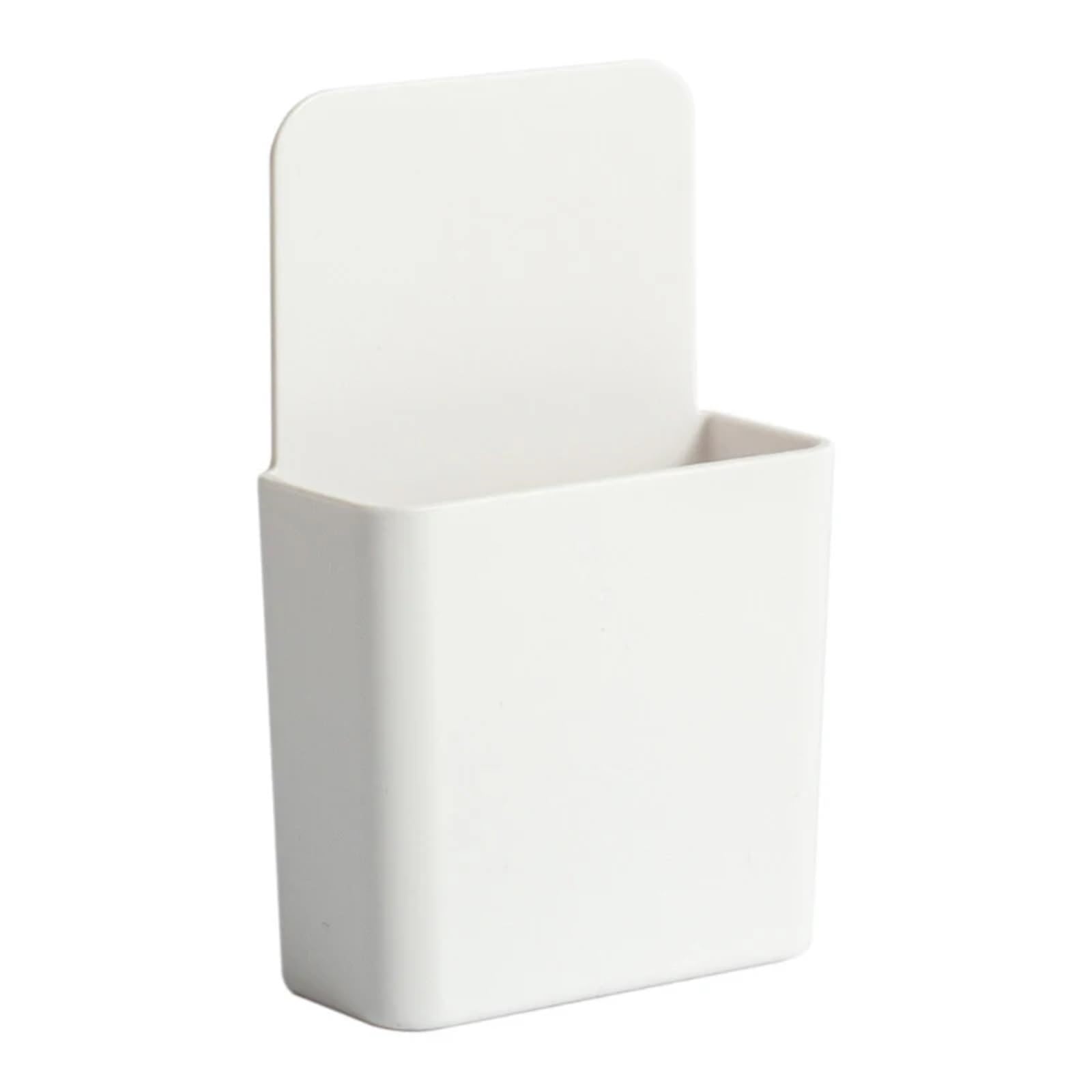 WUYXTO 4 Pcs Remote Control Organizer Wall Mounted Holder Storage Box Mobile Hotel Office Organization For Desktop