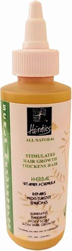 Hairobics - Aceite rejuvenecedor del cuero cabelludo para cabello seco, picazón del cuero cabelludo, caspa, repara e hidrata el cabello, y