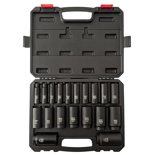 Sunex 2641 19pc Deep SAE Set