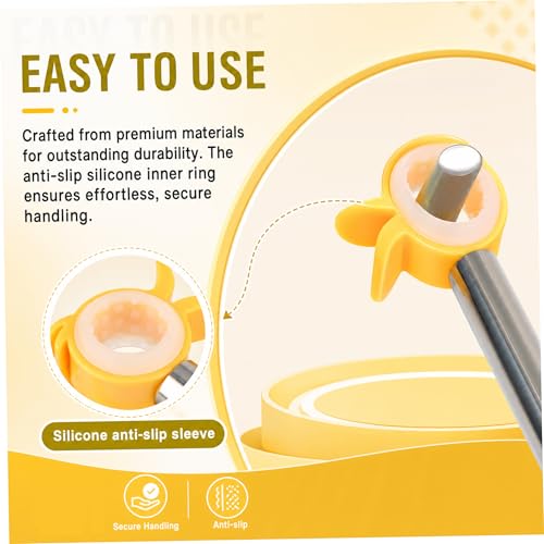 Poste para abrir ventanas extensible de 4 secciones con gancho de agarre firme 6