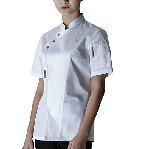 Manteau de chef veste de chef pour hommes et femmes avec boutons robustes