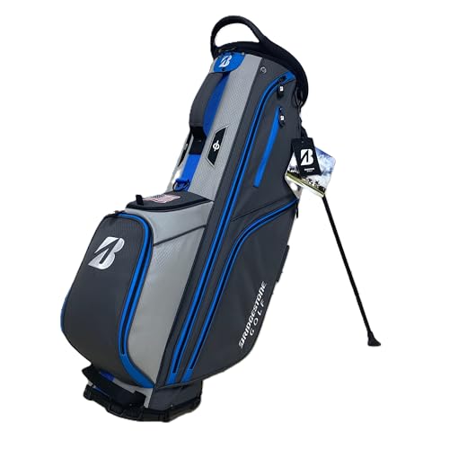 Bridgestone Golf Lightweight Stand Bag Gray/Blue