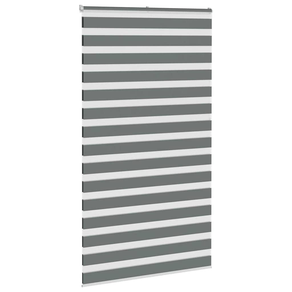 Markiza zebra ciemnoszary poliester 115,9 cm