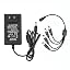 12V 2.5A Adapter with 4 Way Splitter Cable