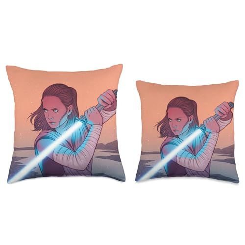 Coussin Star Wars Rey sabre laser multicolore pour créer une ambiance cinéma chez soi - 4