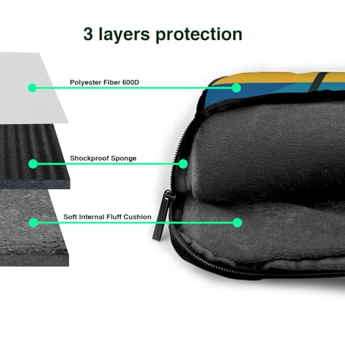 Maletín portátil resistente al agua para laptop 15.6" miniatura 5