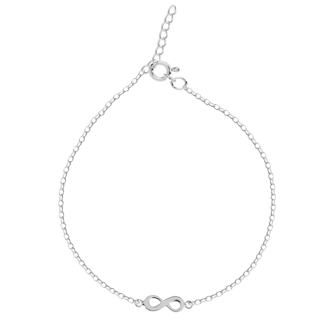 clara 925 Sterling Silver Anklet Payal (Single) | Adjustable Chain | Gift for Women and Girls-picture-32