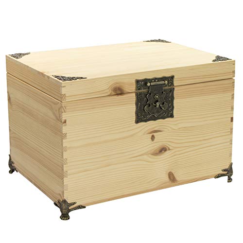 Laublust Set di 4 piedini per cassapanca in