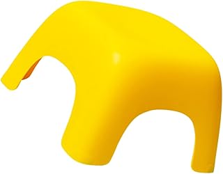 LIFKOME Plastic Stool Stepping Stool for Adults Fold up Step Stool Folding Step Stool Yellow Small Step Stool Stackable Stool Shoe Changing Stool Thicken Low Stool Mini Step Stool