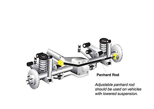 Whiteline W83395 Panhard Rod Bushing, Black #TOP4