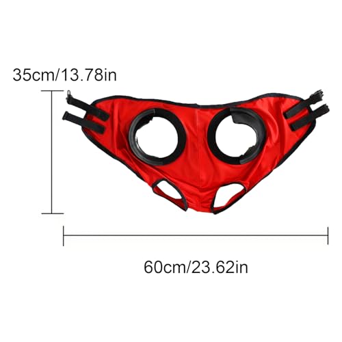 Capuche de protection oculaire pour cheval contre le sable et le vent - 5