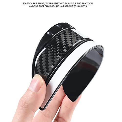 2Pcs in Fibra di Carbonio Auto Specchietto