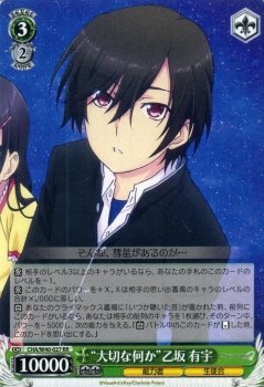 Charlotteレア物2点セット CDケース 限定色紙 乙坂有宇 キーアニメ Amazon.co.jp: ヴァイスシュヴァルツ “大切な何か”乙坂 有宇