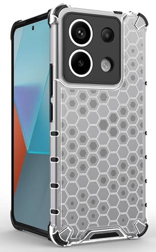 Image of Glasgow Back Case Cover Compatible with [ Mi Redmi Note 13 Pro 5G ] (Stylish Design) - Transparent
