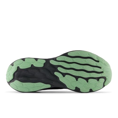 New Balance Men's Fresh Foam 680 V8 Waterproof Running Shoe, Black/Castlerock/Lab Green, 8.5 M