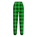 Girls Plaid Casual Sweatpants Comfy Elastic Waist Drawstring Kids Baggy Joggers Pants with Pockets Size 3-14 Years