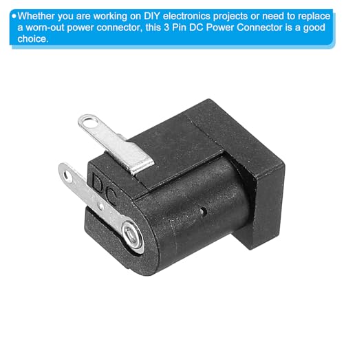 Conector de energía DC 5.5x2.5mm femenino 5 pack miniatura 4