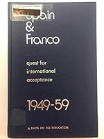 Spain & Franco, 1949-59;: [quest for international acceptance] (A Facts on File publication) 0871961806 Book Cover