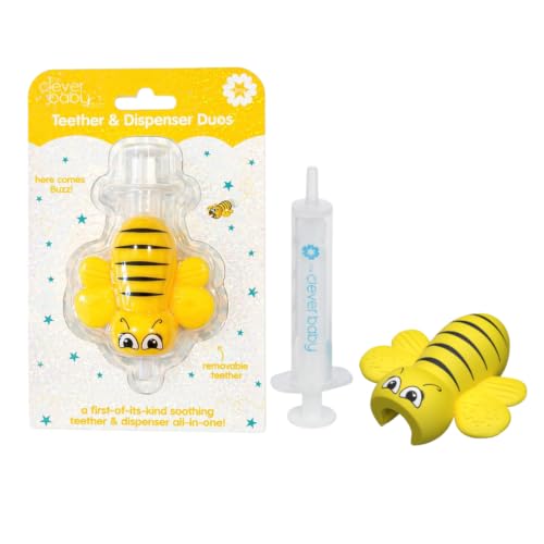 Image of Teether & Medicine Dispenser Duo, Buzz