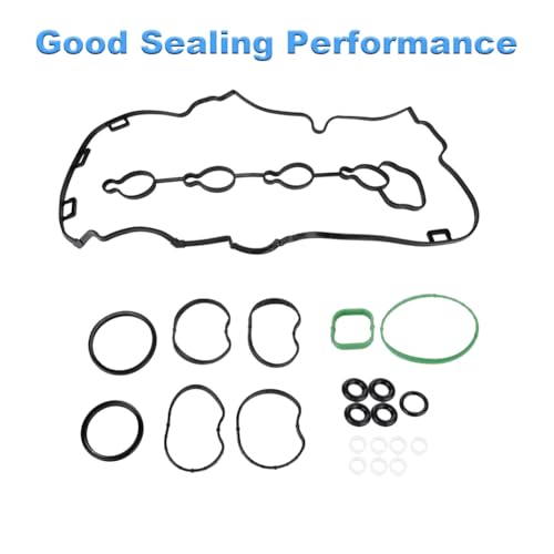Image of Head Gasket Set Compatible with Chevy Captiva Sport Equinox Impala Malibu Orlando Buick Allure Lacrosse Regal Verano GMC Terrain 2010-2017 2.4L Replacement for HS26517PT