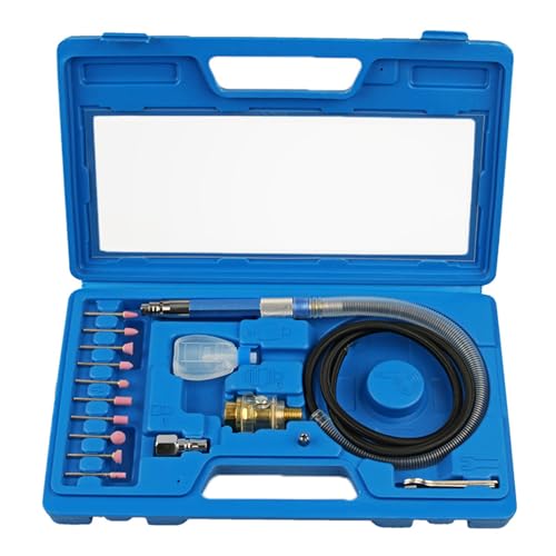 Air Die Grinder Kit, Pneumatic Pencil Die Grinder with Speed Switch, Lightweight Pneumatic Pencil Grinder for Polishing, Engraving