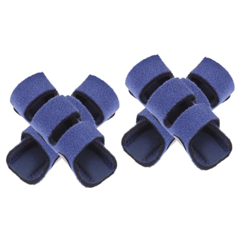 NOLITOY 4 Pcs Night Moisturizing Gloves Fixing Strap Portable Protector Practical Brace Splint Band Elastic Splint Outdoor Brace