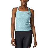 castelli Unisex – Erwachsene Jacquard Versprechen Lätzchen Top T-Shirt, Skylight, XS