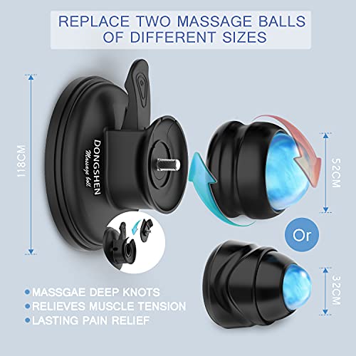 DONGSHEN 2 in 1 Massageball Triggerpunkt Drücker Set - Image 5