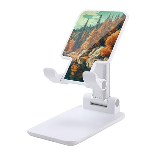 Support de téléphone de bureau réglable paysage pour regarder vos vidéos à la maison