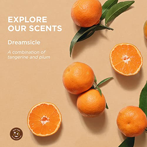 Hemp Seed Hand & Body Lotion, Dreamsicle Scent - 7 Oz. - Soothe Dry Skin - Argan Oil, Hemp Seed Oil - Light, Non-Greasy Formula - Vegan & Cruelty Free #TOP3