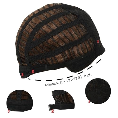 Image of Swiking Mens Brown Short Wigs Natural Looking Synthetic Hair Wig for Male Daily Costume Party Halloween Cosplay Use