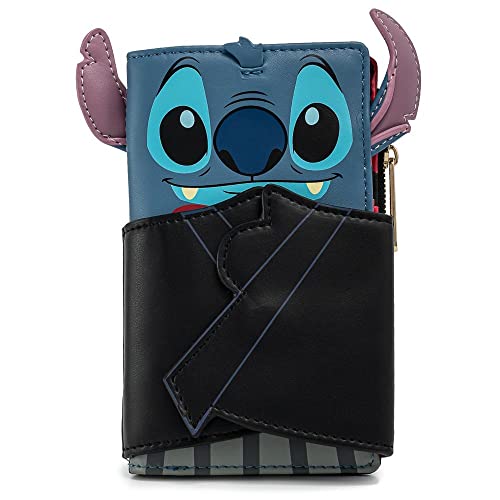 Loungefly Disney Vampire Stitch Bowtie Wallet