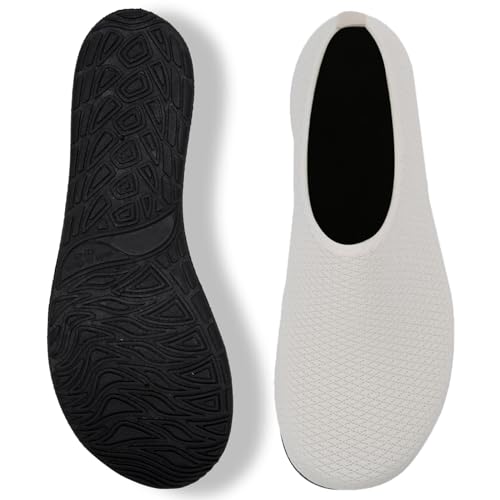 Image of WateLves Water Shoes for Womens Mens Barefoot Quick-Dry Aqua Socks for Beach Swim Surf Yoga Exercise New Translucent Color Soles