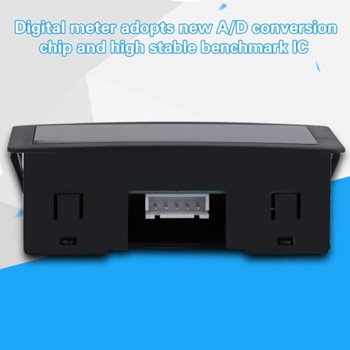 TICFOX 4-stelliges Digital LED Zähleranzeige Meter, DC LED Digitalanzeige 4 stellig 0-9999 Aufwärts/Abwärts Plus/Minus Panel Zähler mit Kabel für Automatisierungs und Prüfgeräte(blau)