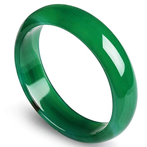 Bracelet en jade émeraude et agate verte le cadeau Fengshui idéal