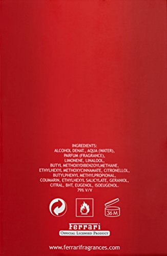 Ferrari Scuderia Red Eau De Toilette Spray, 4.2 Ounce #TOP2