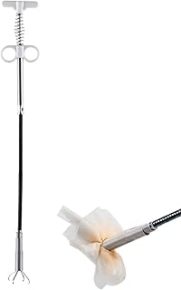 Drain Clog Remover Tool, 90cm 160cm Flexible Grabber Claw, 4 Claws Kitchen Bathroom Sink Drain Clog Remover, Drain Cleaner Sticks Sewer Cleaning Hook Drain Snake Grabber Bathroom Toilet Drain Remover