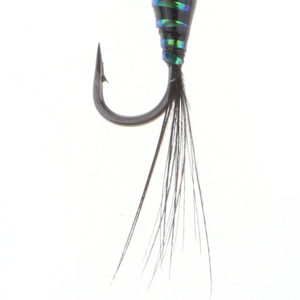 Sharplace 6X Epoxy Messing Perlen Köder Nymphe Sinkend Schnelles Fliegenfischen