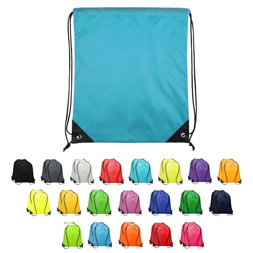 Hogg Nylon Drawstring Backpack Bulk Pack (40)
