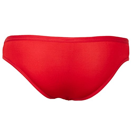 Buy La Intimo Mens Polyester Underwear BriefRed Small at Amazon.in