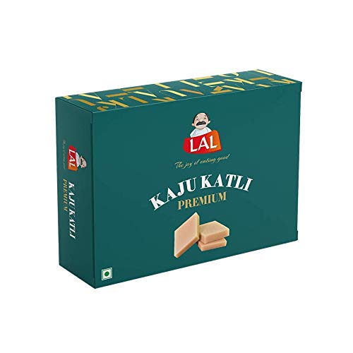 Lal Sweets Kaju Katli Premium (400 gm) || Kaju Burfi || Sweets || Indian Mithai || Rich and Cashewy Flavour