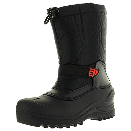 CLIMATEX Climate X Mens Ysc5 Snow Boot,Black,8.5