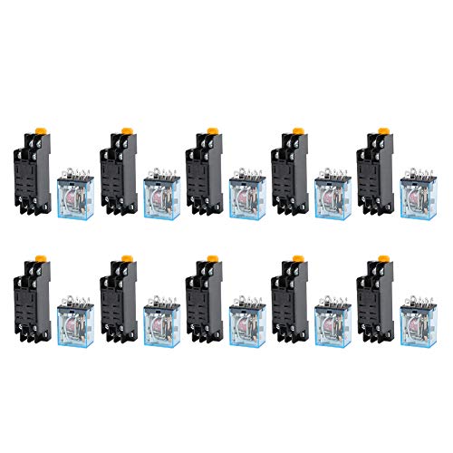 Relais de puissance AC220V haute performance à 8 broches pour commutation de circuit stable