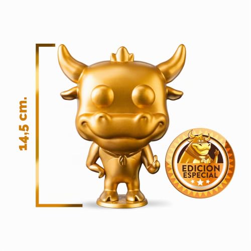 Miniatura 5 de Grand Prix - Vaquilla María Fernanda Dorada de 15 cm, Figura de Vinilo Edición Limitada del Programa de Televisión Grand Prix, Idea de Regalo, Juguete Oficial, 6 años+, TV Fans, Famosa (GRN02000)